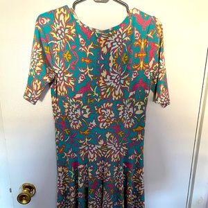 LuLaRoe dress size M. Wore only one time.
